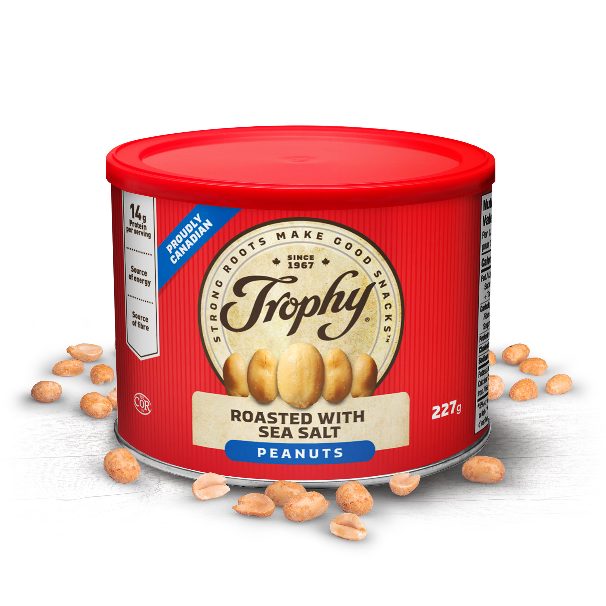 Roasted With Sea Salt Peanuts