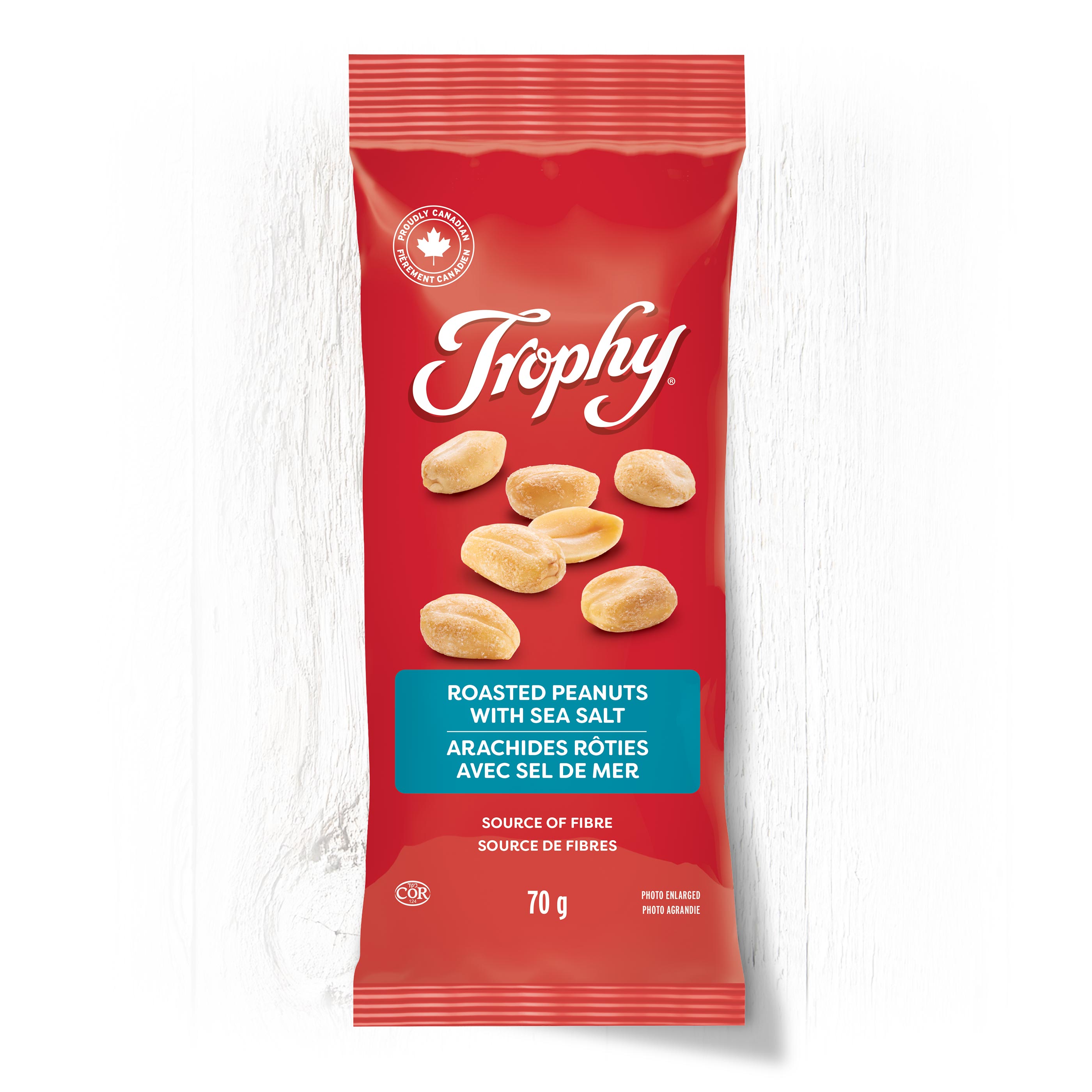 Roasted Peanuts With Sea Salt